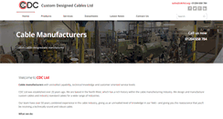 Desktop Screenshot of customdesignedcable.co.uk
